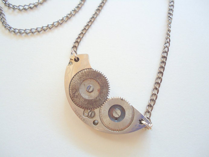 chasing time necklace