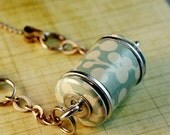 Blue Bib Necklace - Molecular Madness - Wine Cork by Uncorked - Bib Style