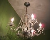 Vintage Crystal Chandelier