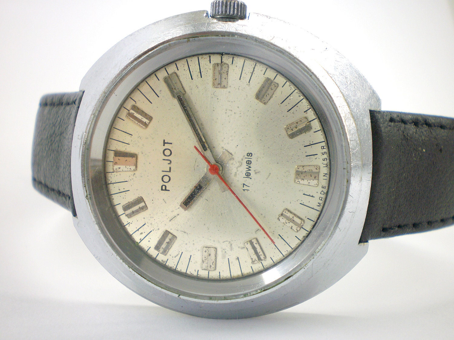 Vintage Poljot mechanical watch from Soviet/Ussr