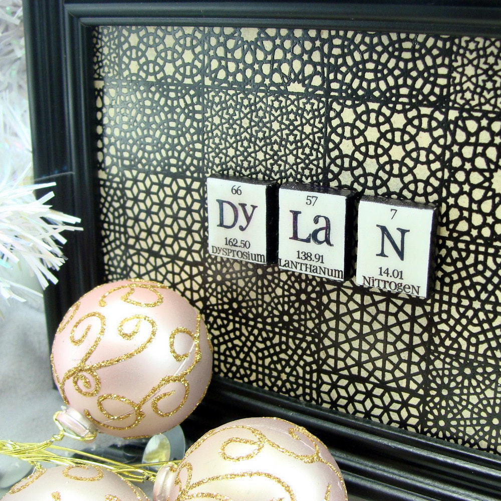 P Er S O N Al -ized Name Signs - 3 Tiles