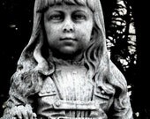 8 x 10 Fine Art Print, Photo Of Gracie Watson in Bonaventure Cemetery in Savannah GA