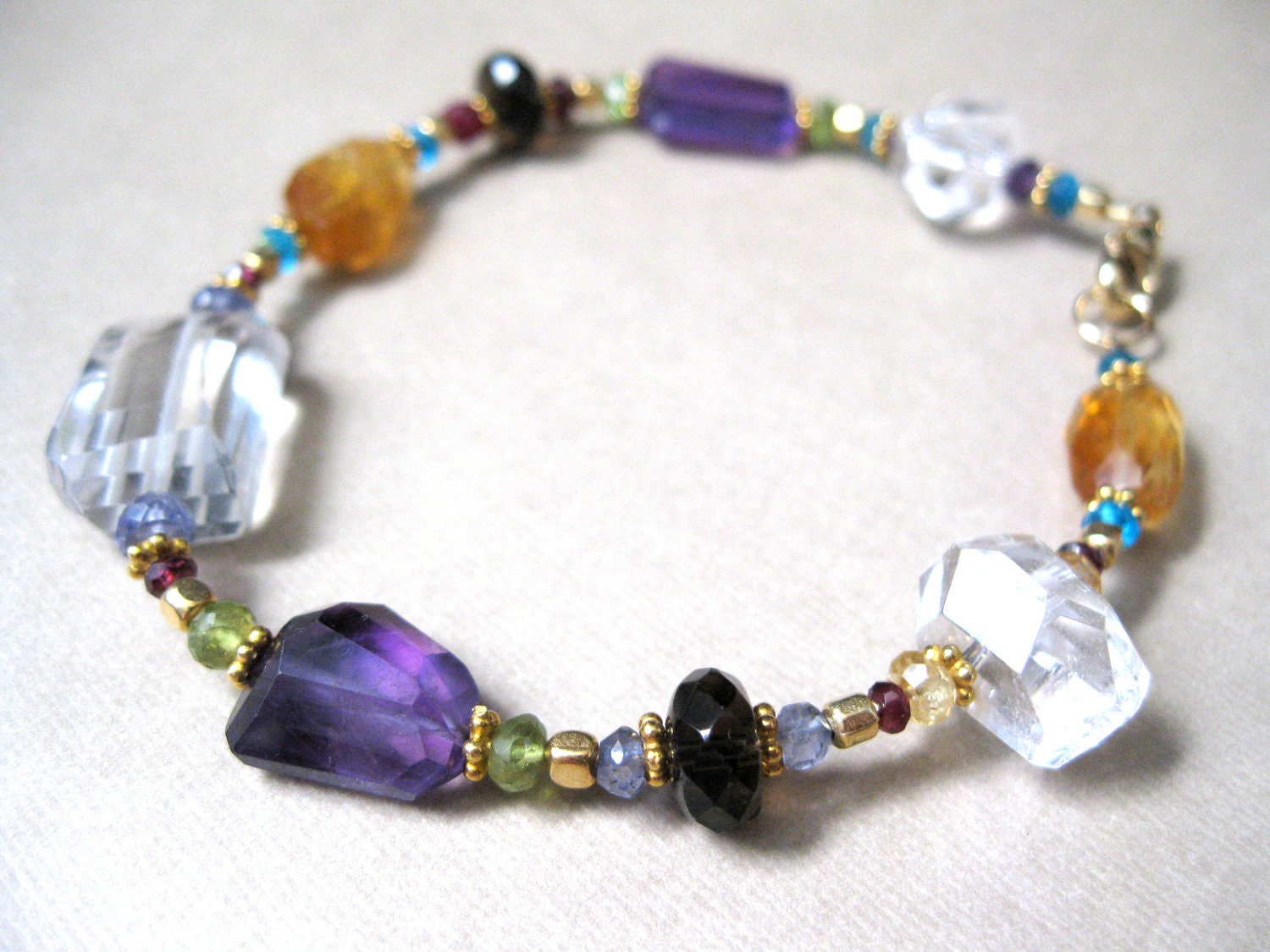 Multi-Gemstone Bracelet