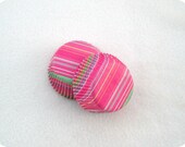 Hot Pink Stripe Baking Candy Cups (75)