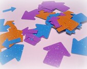 50 Glitter Arrow Die Cuts