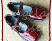 Red Leather Shoes Fine Art Photograph