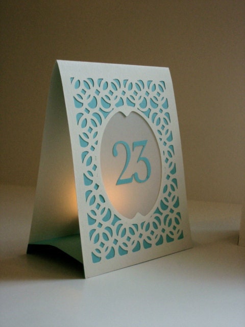 Woven Table Numbers. Luminries. Table Markers. Wedding Table Numbers. Table Tents. Woven Style B Black Friday Sale