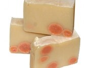 Handmade Peppermint Candy Shea Butter Soap - Naturally Scented with Peppermint Essential Oil