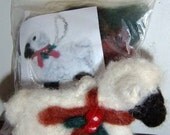 Sheep Ornament Kit Needlefelting