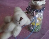 Little Teddy Bear & Bottle Cellphone Charm