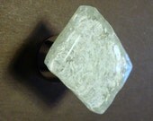 Fused Glass Robe Towel Wall Hook