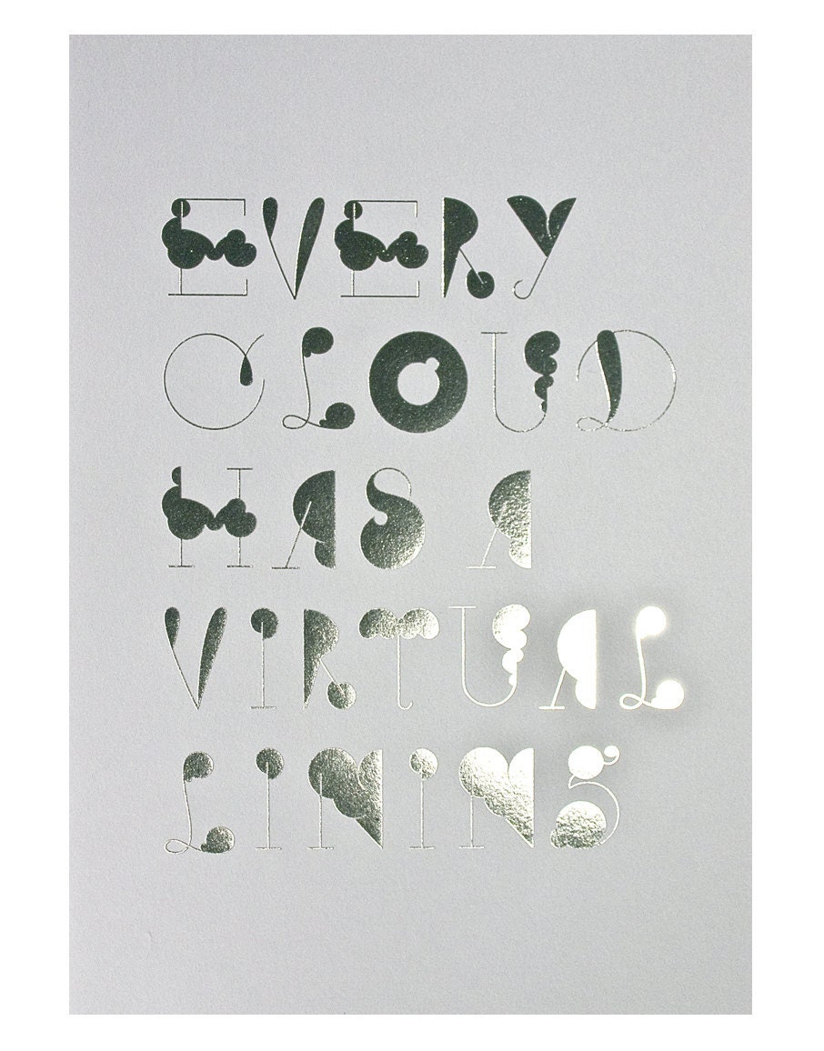 Every cloud has a virtual lining