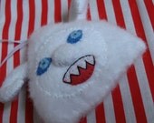 Yeti head ornament