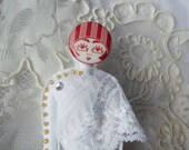New Zealand Made Art Deco Inspired Brooch