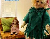 Crepe Paper Elf Suit for Bleuette and pals By RETROS FREE shipping in US