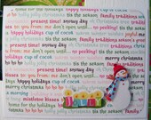 Snowy Jolly Christmas Card