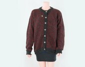 Vintage  L.L. Bean Norwegian Fishermens Cardigan Sweater. Unworn. Large (L)
