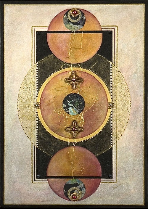 Connecting Heaven and Earth Balance 2 Original Painting
