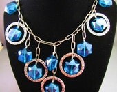 Peacock Teardrops