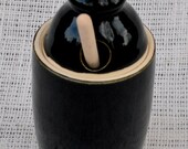 Black Honey Pot Stoneware Pottery
