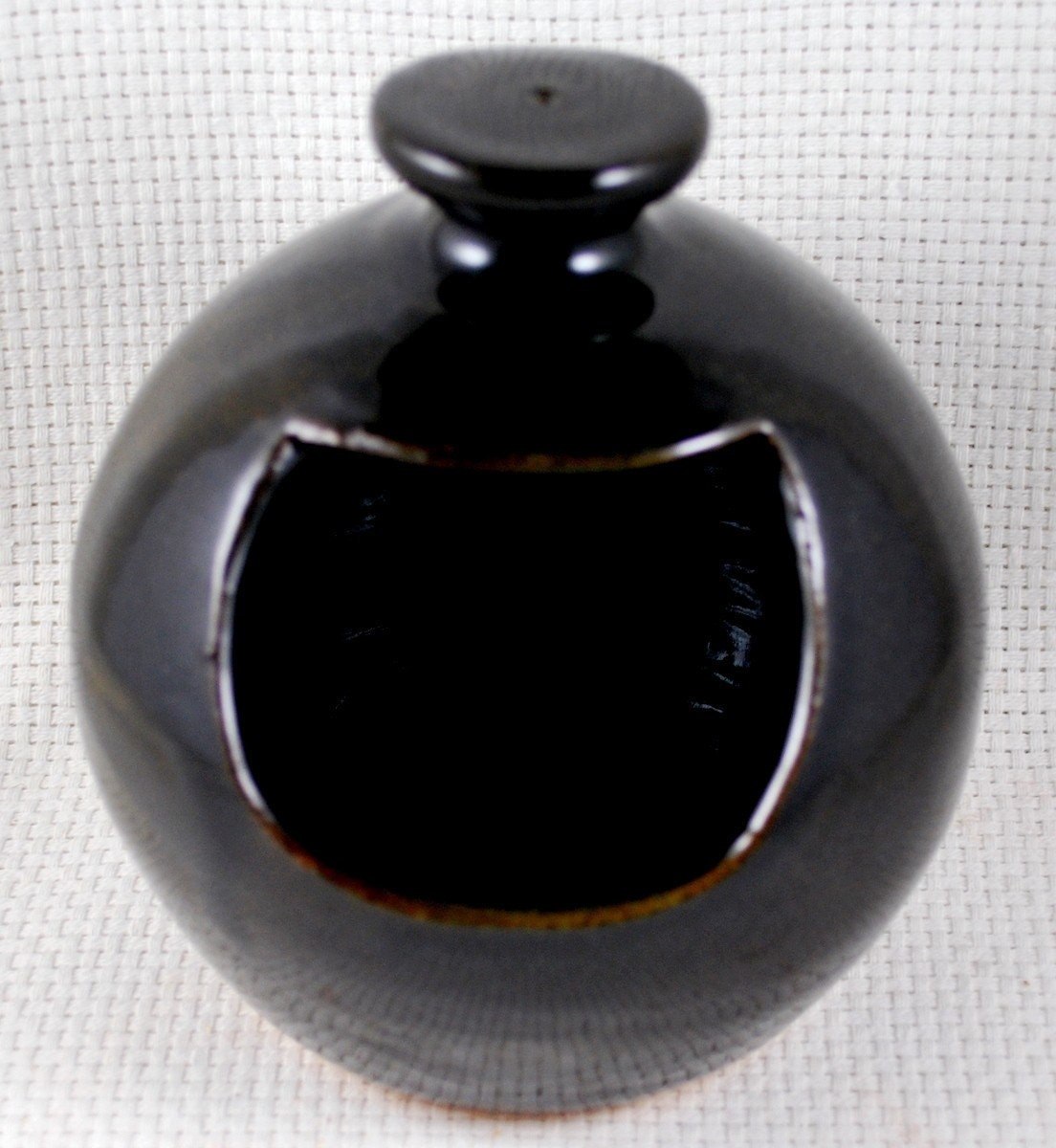 Black French Salt Pig or Cellar