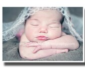 White Delicate lace wrap photographers/mommy prop