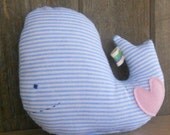 Doll/Stuffed Animal - Whale - All Natural by Woolies on Etsy