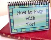 How to Pray With Your Child - PERSONALIZED Set, Spiral-Bound Laminated Prayer Cards