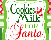 Cookies and Milk for Santa Printable Christmas Il_170x135