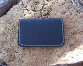 Simple black credit card or business card wallet