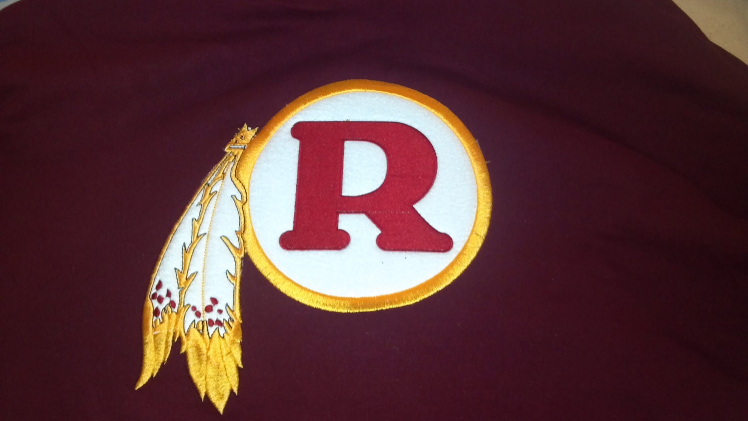 RedSkins Applique Zip up Hoodie