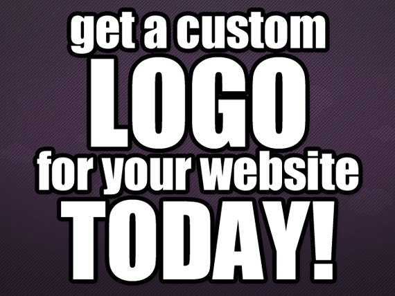 HOLIDAY SALE - Custom Website or Blog Logo Set