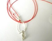 Sterling silver Pendant-Farmer girl-handmade