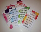 Inspirational Cards for Women, I Am Cards, Who Am I Cards