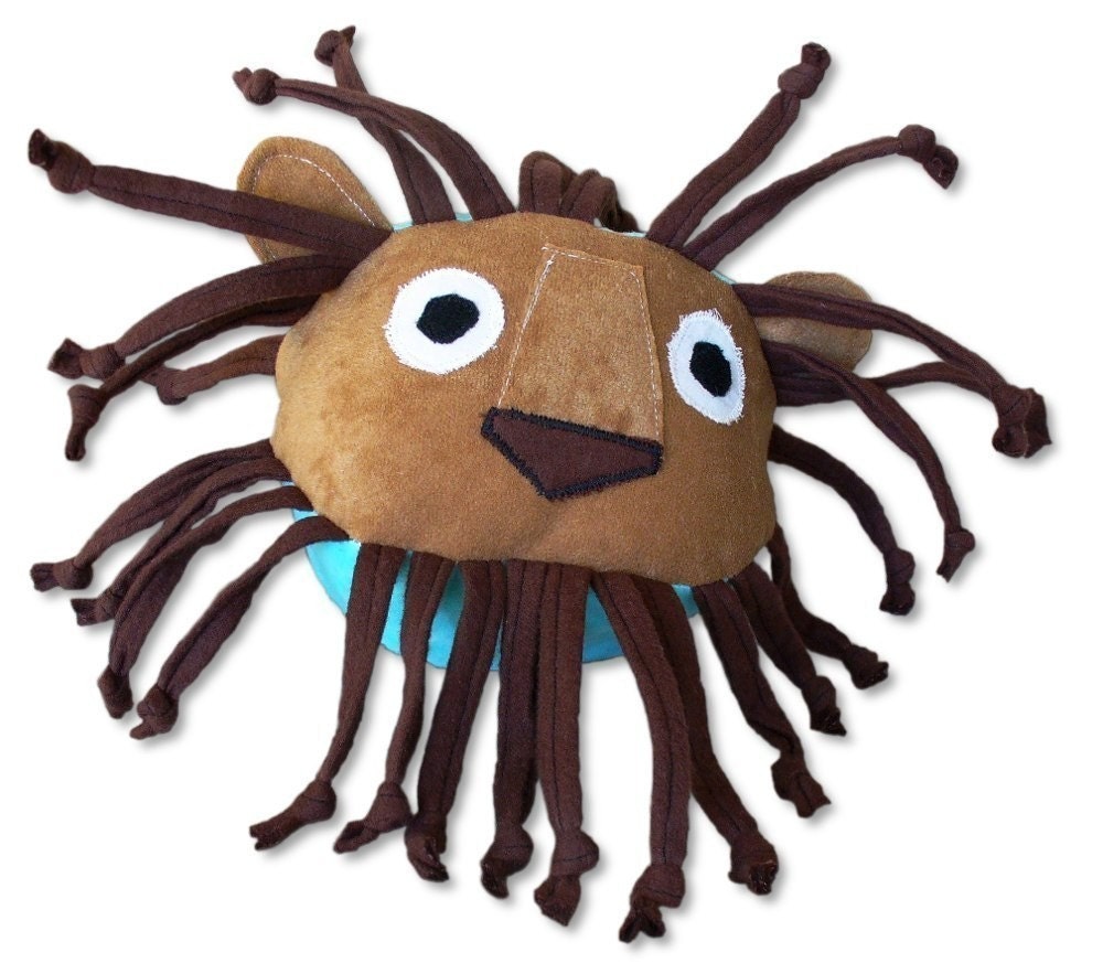 Stuffed Animal - Lionel the Lion - ZadyCreature - Soft Baby Toy Sensory Ball