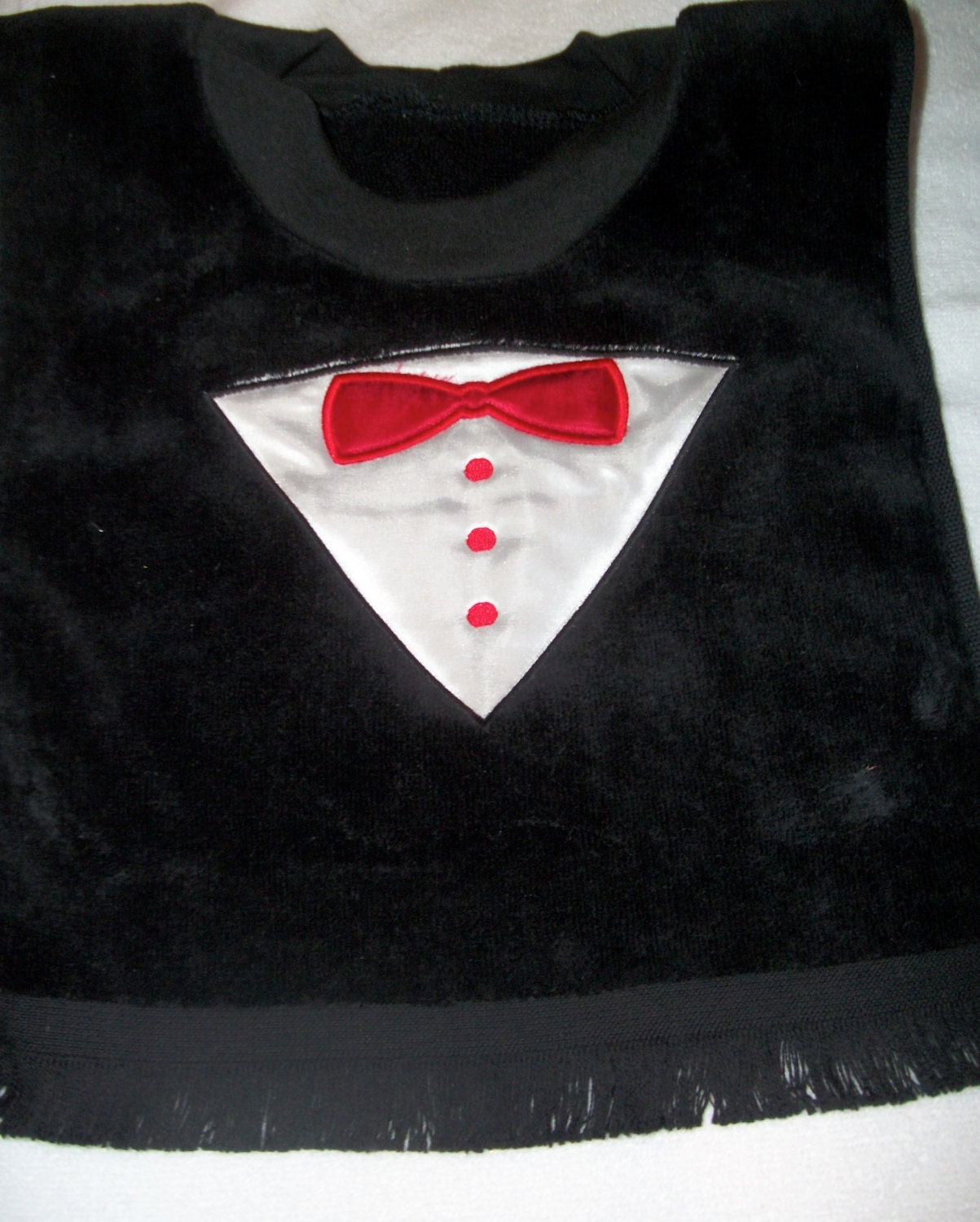Tuxedo Bib