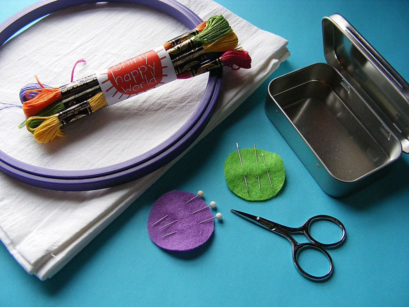 Super Stitch Kit - beginning embroidery kit