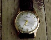 Vintage Bucherer Wrist Watch Mens by avintageobsession on etsy
