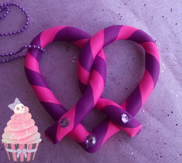 Heart Pretzel Necklace