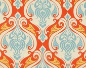 Reserved, 3 Pairs of designer curtain panels, Waverly sun n'shade sea scallop in coral reef, 40 x 84 inches LINED with poly cotton