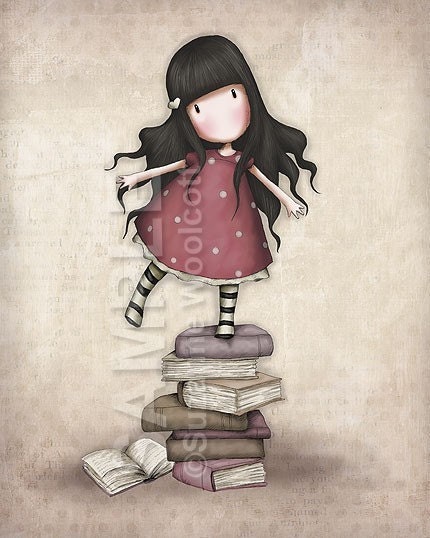 New Heights - 8 x 10 Giclee Fine Art Print - Gorjuss Art