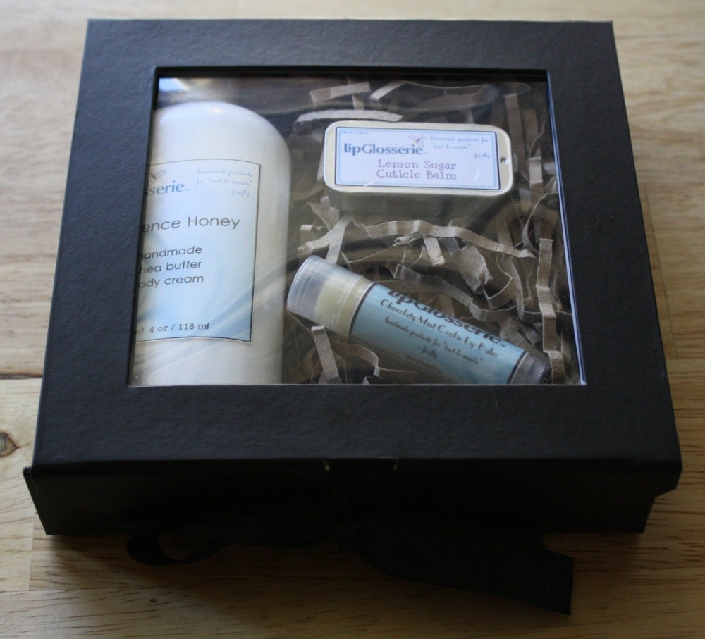 Gift Box - Black - For Lip Glosserie Products
