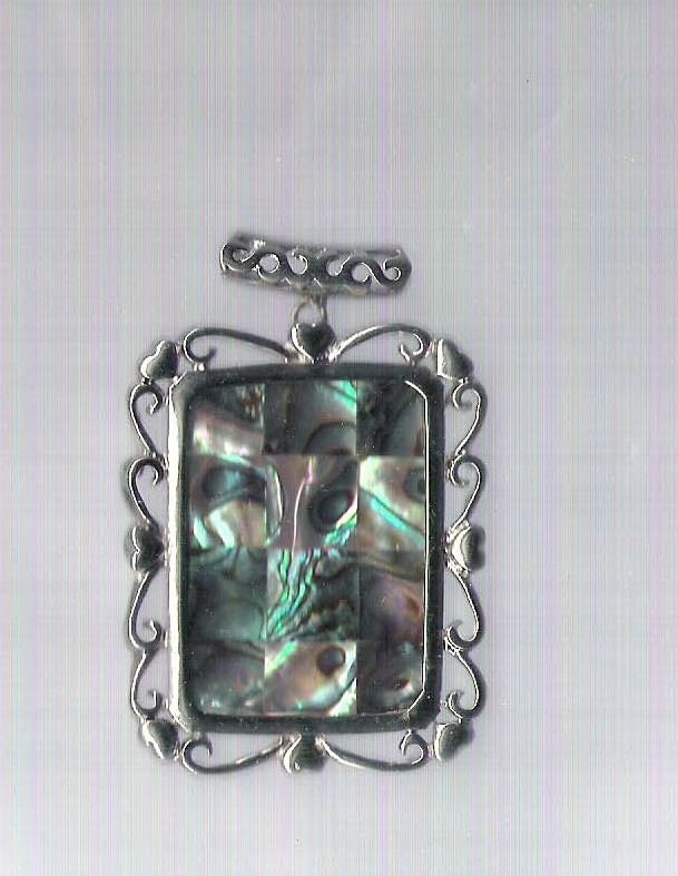 Abelone Shell Pendant  Destash