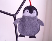 penguin Ornament--Felt