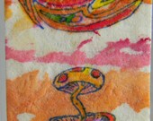 Original Pen and Ink Bookmark Stocking Stuffer