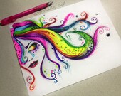 Rainbow Tears - 8 x10 Print