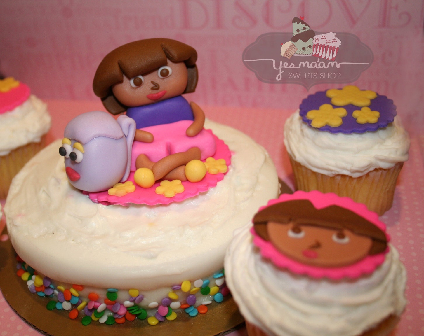 Full Set Dora the Explorer Fondant Toppers