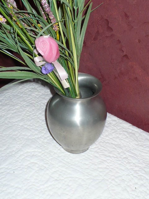 Pewter Vase Reed and Barton SALE Was 18 dollars