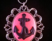 Rockabilly Anchor Necklace, "Return to Me"