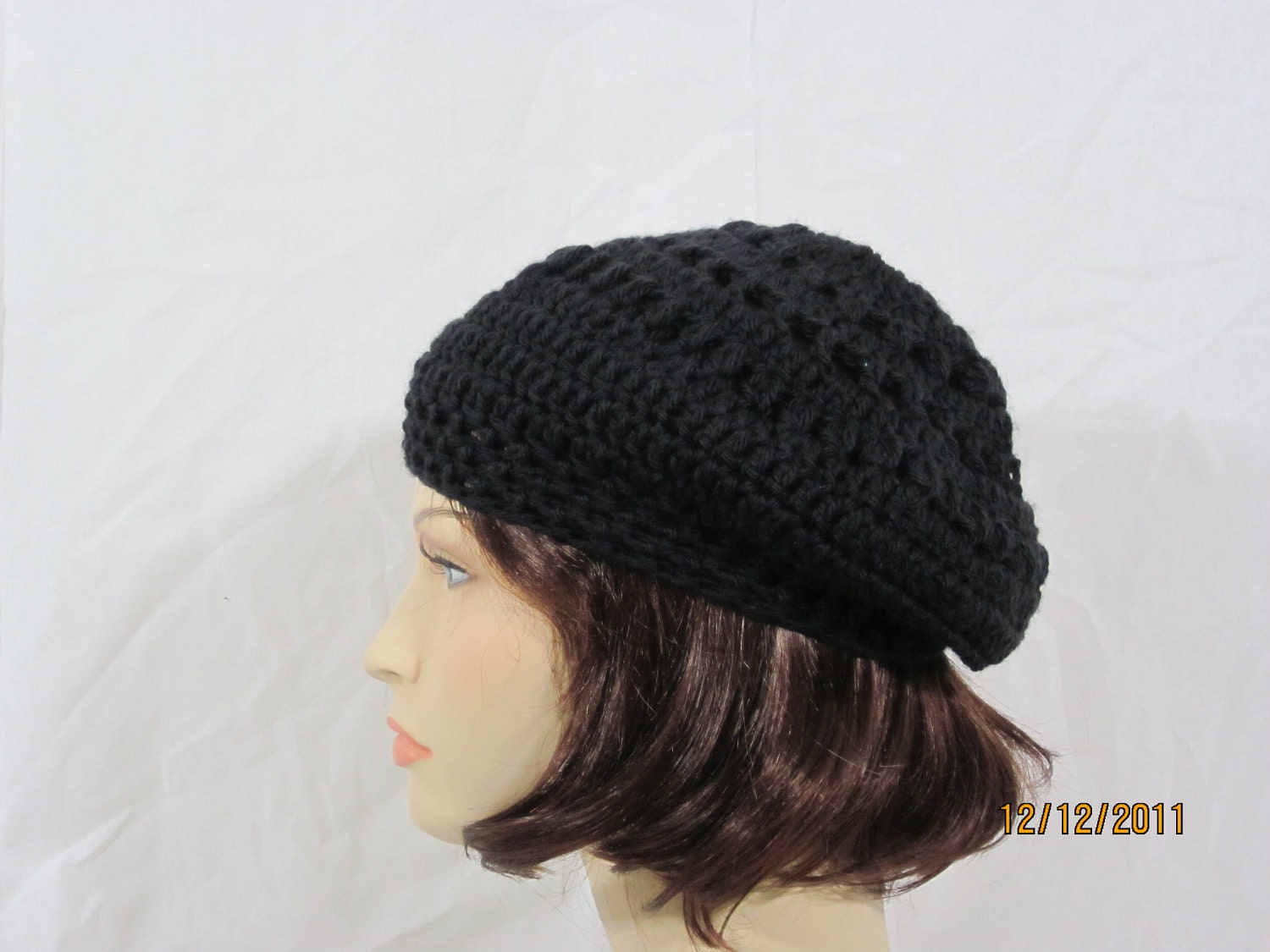 CLEARANCE-Slouch Hat in Black
